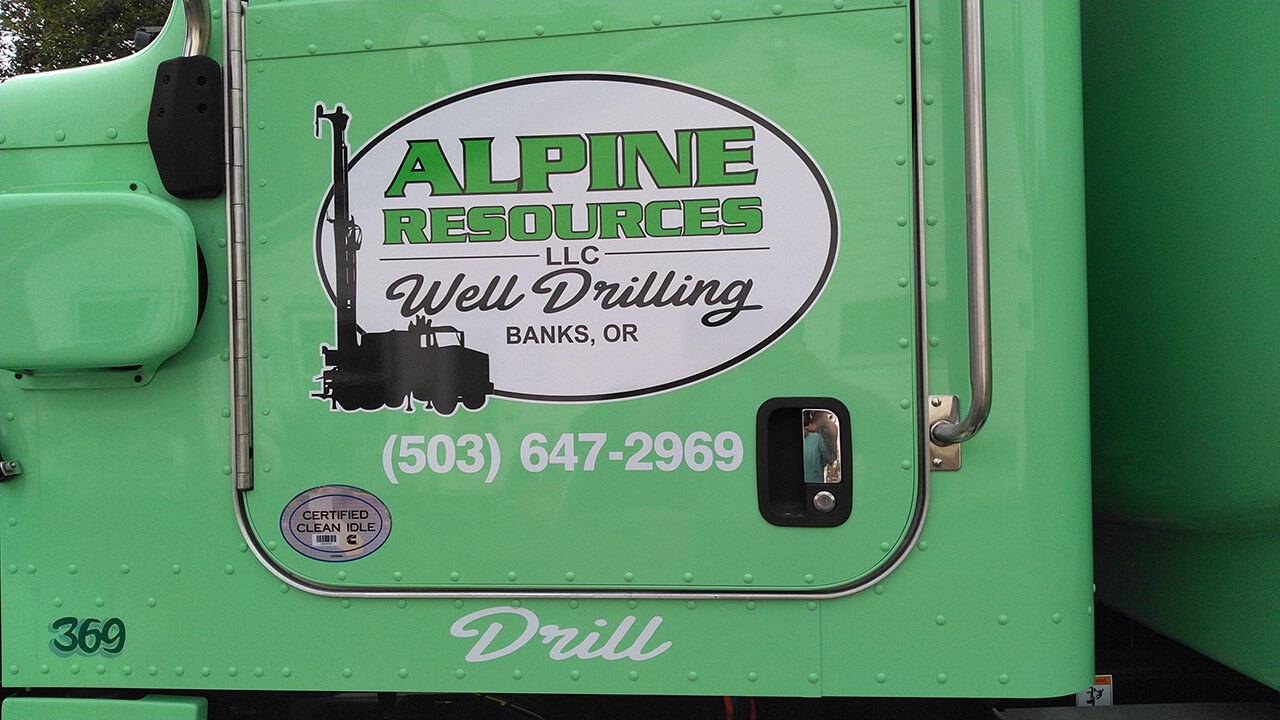 alpine resources well drilling